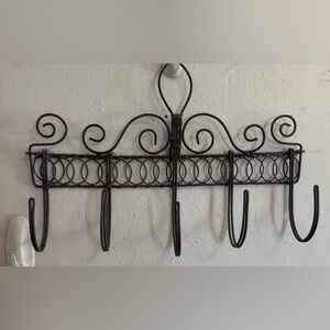 French/antique-vintage Iron Wrack 12”x8”
